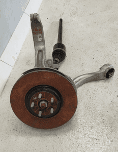 JAGUAR I-PACE X590 ZWROTNICA PRAWY PRZÓD PRZEDNIA WAHACZ BANAN TARCZA HAMULCOWA PÓŁOŚ KOMPLET ORYGINAŁ 11