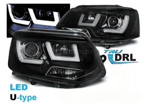 Lampy Reflektory VW T5 10-15 DO JAZDY DZIENNEJ DRL 1