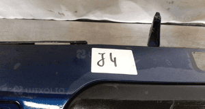 Zderzak przód przedni ford mondeo MK.3 3 iii lift fl halogeny granat granatowy 2