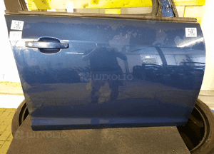 Drzwi przód przednie prawe opel astra j iv 4 Z22A niebieskie 5