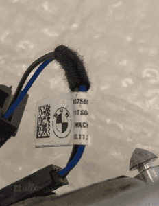 Bmw M2 M3 M4 F10 F11 F30 F20 F21 F15 F16 kierownica multifunkcyjna poduszka airbag łopatki niebiesko czerwona nić nowa oryginał 24