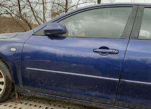 Mazda 3 BK   03-09 drzwi lewy przód szyba  lewy w kolor 25E 3