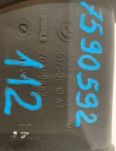 BMW 5 F10 / F11 Przewód powietrza 7590592 - 0112 4