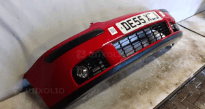 Zderzak przód przedni do volkswagen vw golf v 5 LP3G czerwony halogeny 2