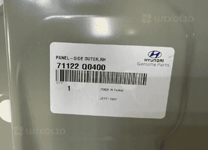 Prog slupek prawy rama hyundai bayon 2021- 71122-Q0400 nowka oryginalny 4