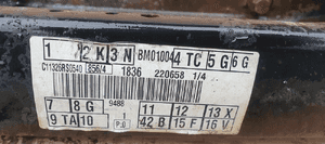 Wózek sanki belka tył Ford Focus MK3 Kombi 6