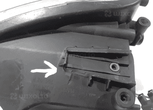 Audi A1 8X Lampa H7 - R - 13204 6