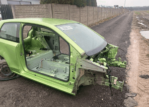 Ćwiartka błotnik lewy tył skoda citygo 3
