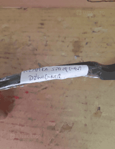 klamka sprzęgła  dźwignia czarna 3