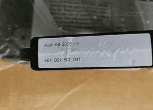 Dywaniki gumowe Audi A8 4E1061501 przód 2