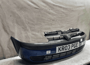 Zderzak przód przedni opel corsa c Z21B granat granatowy 3