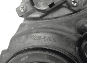 Halogen prawy przod tucson 92202-D7000 6
