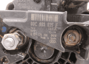 ALTERNATOR SKODA SEAT AUDI VW CADDY 3 III LIFT 1.2 TSI 105 KM 6