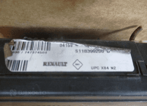 MODUŁ STEROWNIK SKRZYNKA UPC RENAULT MEGANE II SCENIC II S118399200D 3