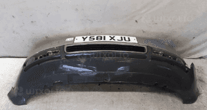 Zderzak przód przedni audi A4 B6 LY7H szary halogeny 1