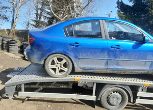 Mazda 3 BK 03-09 Klapa tylna Sedan drzwi szyba tylna w kolor 5