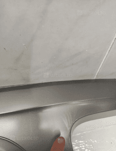 Audi Q7 s-line  spoiler dokładka zderzaka blenda lotka tył tylna oryginał 8