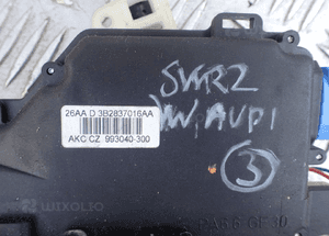 VW Polo 9N Zamek Drzwi Prawy Przód 3B2837016AARADOM 2