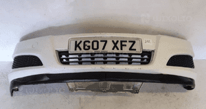 Zderzak przód przedni opel astra h 3 iii Y474 biały lift fl 1