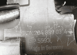 Schowek zestaw naprawczy kompresor Mercedes C Klasa W204 2048990314 7