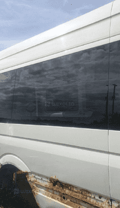 Szyba boczna prawa sprinter vw crafter max