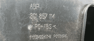 Schowek pasażera półka VW Passat B6 3C1857114 3C1857101 8