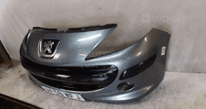 Zderzak przód przedni do peugeot 207 halogeny ezwd szary 3