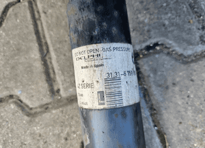 BMW E46 mcpherson amortyzator przód lewy 2