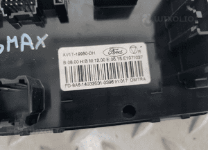 PANEL STEROWANIA NAWIEWEM KLIMY Grzania Foteli Ford B-Max BMax AV1T19980DH 3