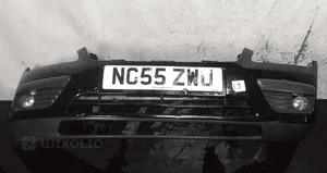 Zderzak przód przedni do ford focus MK2 ii halogeny kod kolor F3 czarny 1
