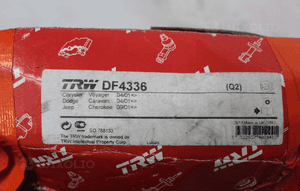 Tarcze hamulcowe tylne chrysler dodge trw DF4336 6