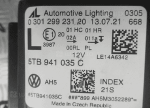 Lampa przednia przód lewa vw touran ii 2 full led 5TB 5TB941035C 2015- 25