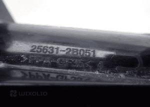 Rura wody obudowa termostatu kia rio iii 25631-2B051 radom 3