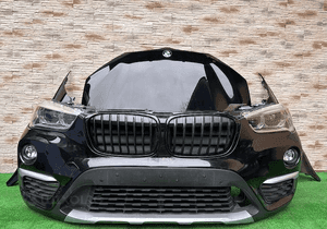Maska błotniki zderzak x line lampy led pas chłodnice bmw X1 F48 668 1