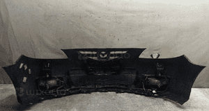 Zderzak przód przedni do mazda 3 5D 5 drzwi hb 34J niebieski spryskiwacze lamp xenon halogeny 5