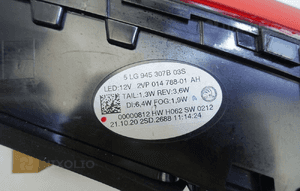 Lampa lewy tył lewa tylna skoda enyaq 5LG 7