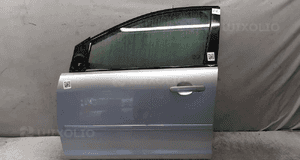 Drzwi przód przednie lewe ford focus MK.2 2 ii 03 srebrny 5D 5 drzwi hb 1