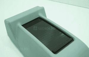 Podłokietnik tylny schowek Mercedes W215 CL500 CL600 518 Leder Exklusiv Nappa grau/mittelgrau 3