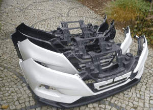 Nissan qashqai ii J11 zderzk tylny oryginał 13
