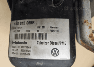 VW Golf Touran Passat B6 Seat Altea 1.9 2.0 TDi  ogrzewanie postojowe webasto 1K0815065R 4