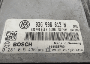 ZESTAW STARTOWY KOMPUTER SEAT IBIZA IV 4 1.9 TDI  90KM BXJ  03G906013N 10