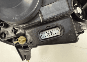 Lampa przod przednia lewa ford courier MK2 lift fl zwykla JT76-13W030-CD 13
