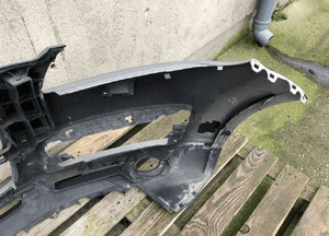 Zderzak przód przedni audi Q7 i 1 4L0 2006-  spoiler dół oryginał cały 7