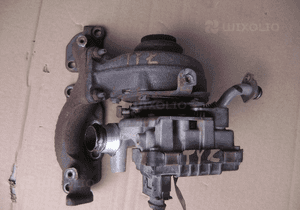 Peugeot 407 2.7HDI turbosprezarka tyl tylna 1
