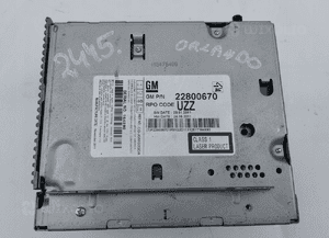 Radio radioodtwarzacz opel astra j iv chevrolet orlando 22800670 6