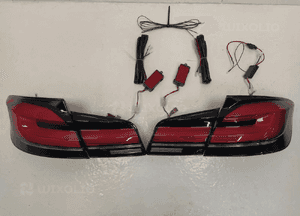 Bmw 5 seria F10 F18 M5 sedan lampy tył tylne G30 look dynamiczne kierunki oled nowe 3