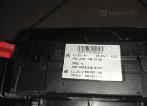 MERCEDES S-KLASA W221 MODUŁ STEROWNIK SAM KOMPLETNY A2215403150 ORYGINAŁ 8