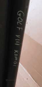 Roleta bagażnika VW Golf VIII 8 Kombi 5H9867871C 9