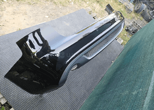 Zderzak Tyl Tylny S-Line Czarny LY9B Dyfuzor Dwa Wydechy Czujniki PDC Audi A4 B8 Avant Kombi 09r 29