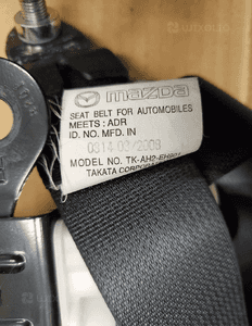 Mazda 6 GH pas bezpieczenstwa przod prawy lewy 08 9